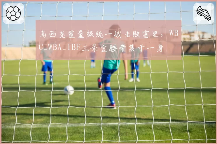乌西克重量级统一战击败富里，WBC_WBA_IBF三条金腰带集于一身
